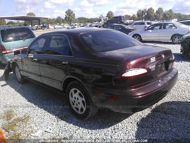 1YVGF22C415242871 - 2001 MAZDA 626 ES/LX MAROON photo 3