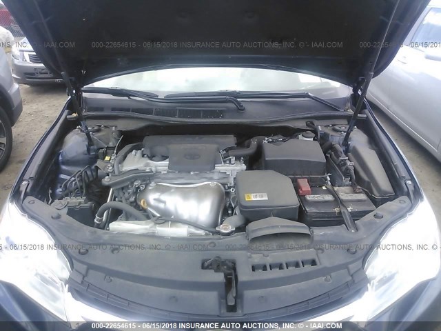 4T1BF1FK3HU649426 - 2017 TOYOTA CAMRY LE/XLE/SE/XSE Dark Blue photo 10
