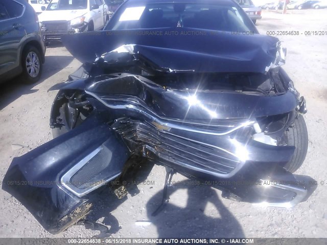 1G1ZB5ST9GF289210 - 2016 CHEVROLET MALIBU LS შავი ფოტო 6