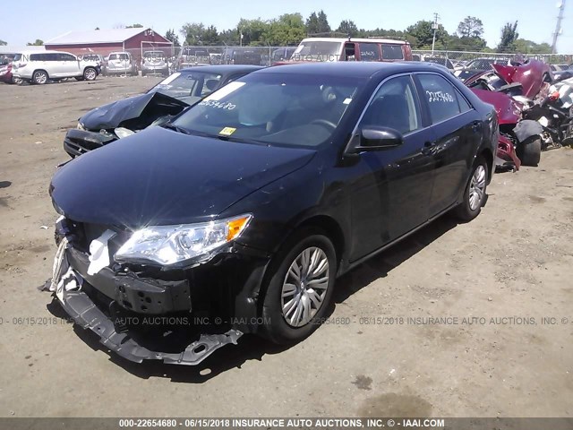 4T4BF1FKXER439133 - 2014 TOYOTA CAMRY L/SE/LE/XLE 黑色 照片 2