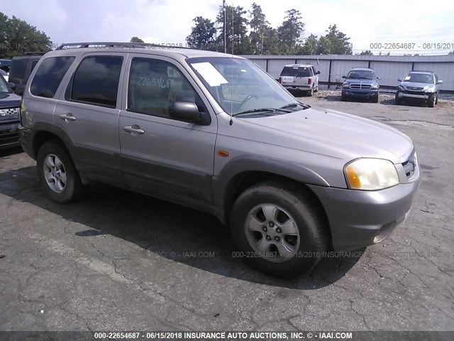 4F2YU09162KM36667 - 2002 MAZDA TRIBUTE LX/ES ვერცხლისფერი ფოტო 1