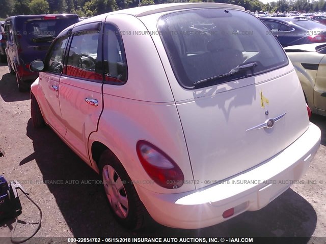 3A4FY48B56T330304 - 2006 CHRYSLER PT CRUISER WHITE photo 3