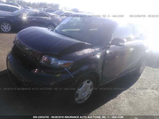 JTLZE4FE1A1114284 - 2010 TOYOTA SCION XB Bənövşəyi foto 2