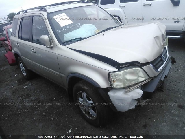 JHLRD18711C050766 - 2001 HONDA CR-V SE/LE GOLD photo 1