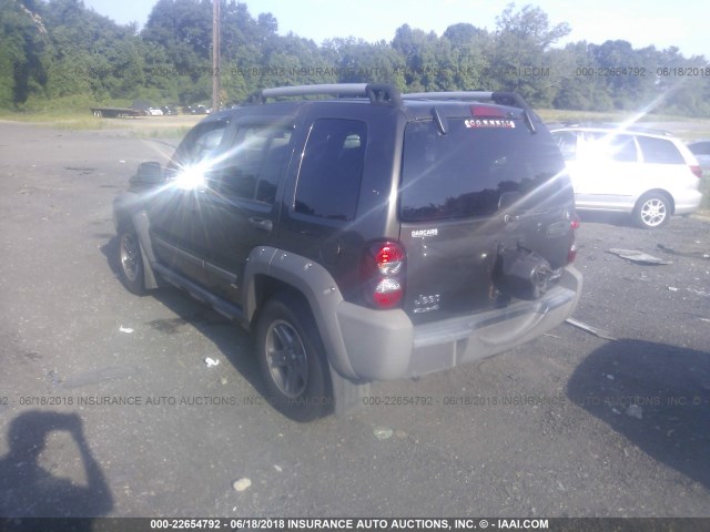 1J4GL38K06W180951 - 2006 JEEP LIBERTY RENEGADE GRAY photo 3