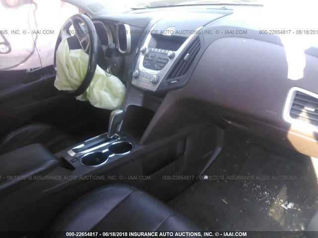 2CNFLGEC4B6390524 - 2011 CHEVROLET EQUINOX LTZ BLACK photo 5