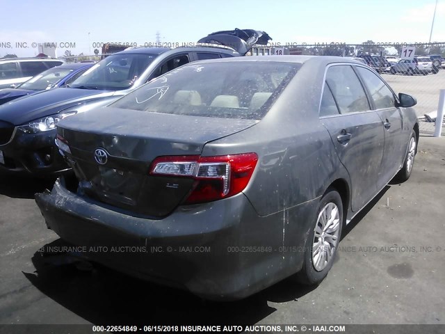 4T4BF1FK2DR333631 - 2013 TOYOTA CAMRY L/SE/LE/XLE 灰色 照片 4