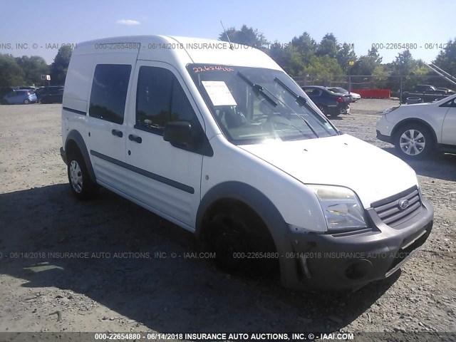 NM0LS6AN6AT005642 - 2010 FORD TRANSIT CONNECT XL WHITE photo 1