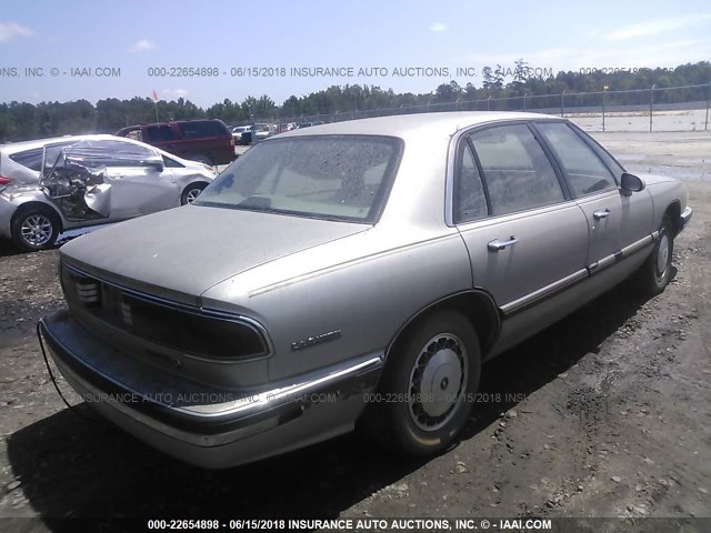 1G4HP52KXTH407366 - 1996 BUICK LESABRE CUSTOM TAN photo 4