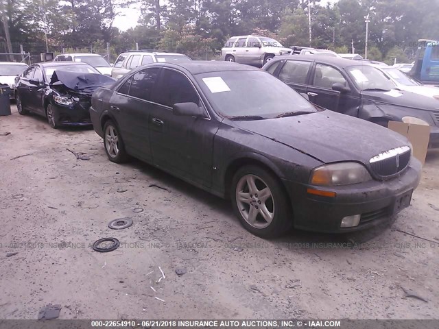 1LNHM87A81Y605967 - 2001 LINCOLN LS BLACK photo 1