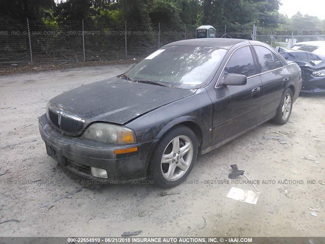 1LNHM87A81Y605967 - 2001 LINCOLN LS BLACK photo 2