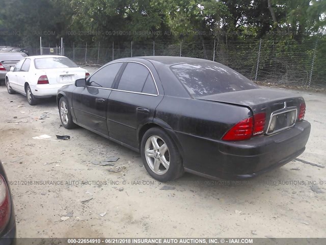 1LNHM87A81Y605967 - 2001 LINCOLN LS BLACK photo 3