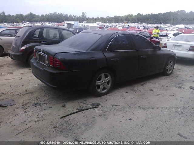 1LNHM87A81Y605967 - 2001 LINCOLN LS BLACK photo 4