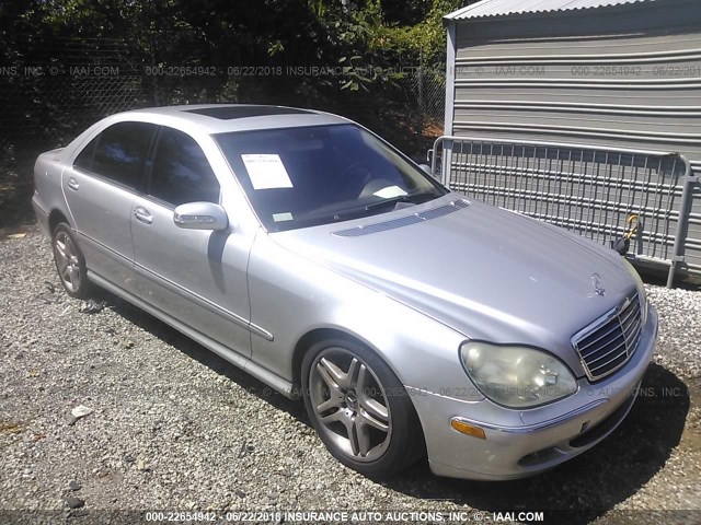 WDBNG75J76A471298 - 2006 MERCEDES-BENZ S 500 SILVER photo 1