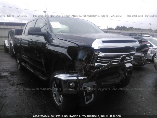 5TFEM5F16HX120699 - 2017 TOYOTA TUNDRA CREWMAX SR5 BLACK photo 1