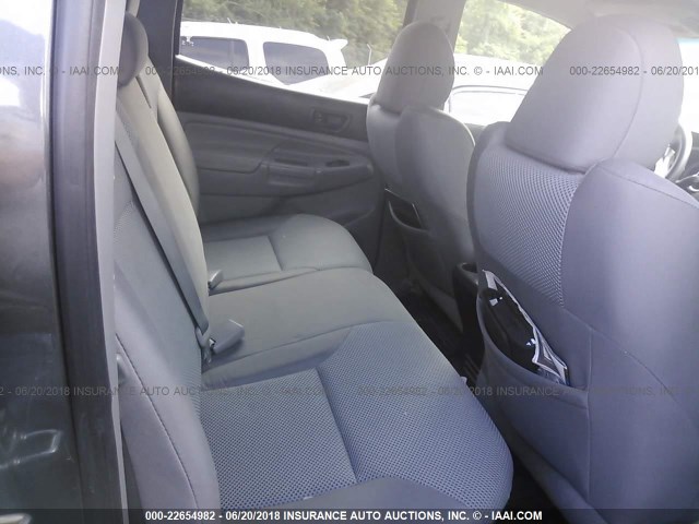 3TMLU4EN6EM134898 - 2014 TOYOTA TACOMA DOUBLE CAB 灰色 照片 8