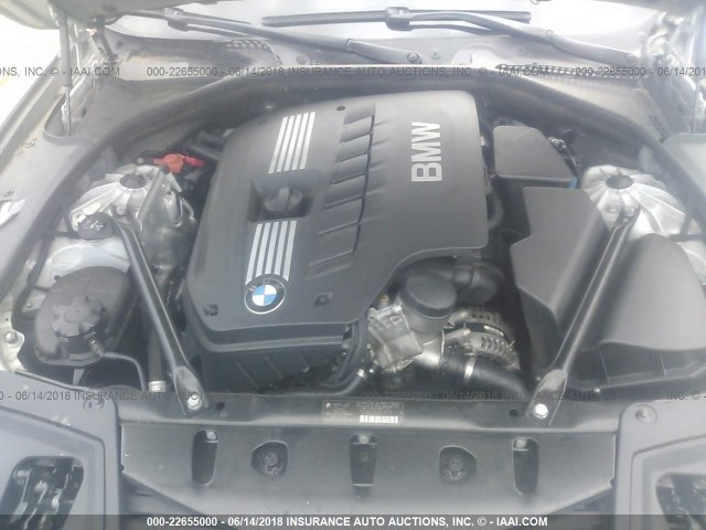 WBAFR1C55BC743250 - 2011 BMW 528 I SILVER photo 10
