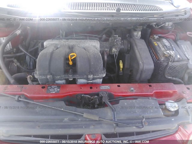 2B4FP25B7XR369026 - 1999 DODGE CARAVAN RED photo 10