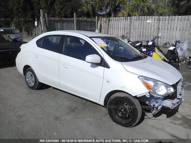 ML32F3FJ4HHF08807 - 2017 MITSUBISHI MIRAGE G4 ES Ağ foto 1