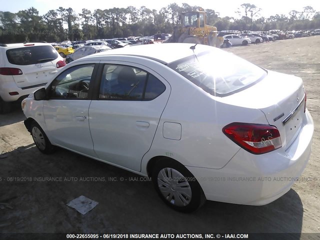 ML32F3FJ4HHF08807 - 2017 MITSUBISHI MIRAGE G4 ES Ağ foto 3