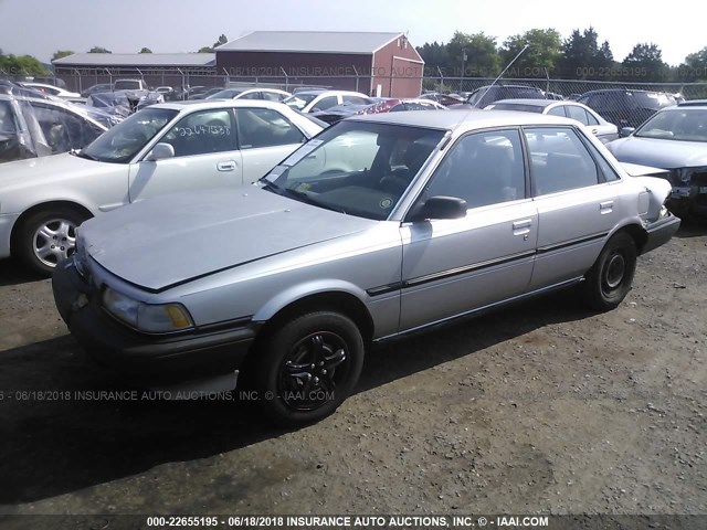 4T1SV21E4LU208858 - 1990 TOYOTA CAMRY DLX GRAY photo 2