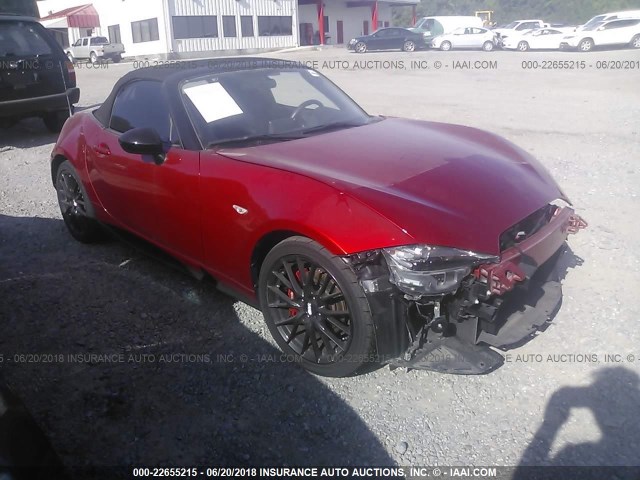 JM1NDAC75H0119988 - 2017 MAZDA MX-5 MIATA CLUB RED photo 1