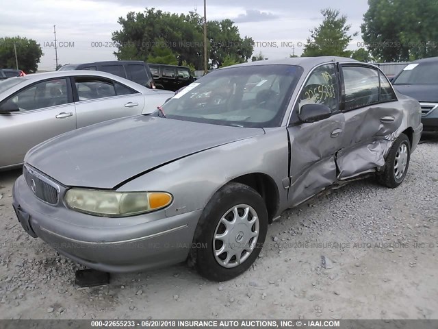 2G4WS52MXX1613514 - 1999 BUICK CENTURY CUSTOM GRAY photo 2