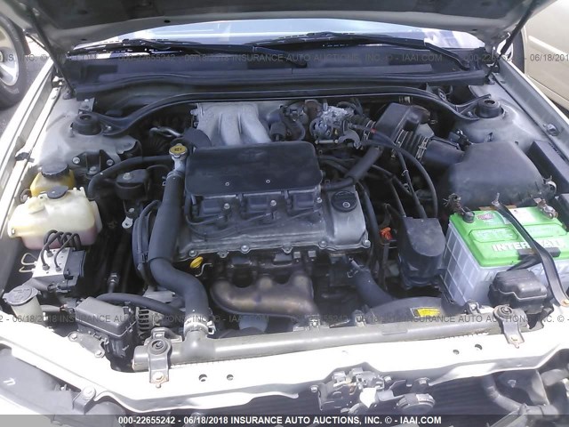 2T1FF28P72C596688 - 2002 TOYOTA CAMRY SOLARA SE/SLE ვერცხლისფერი ფოტო 10