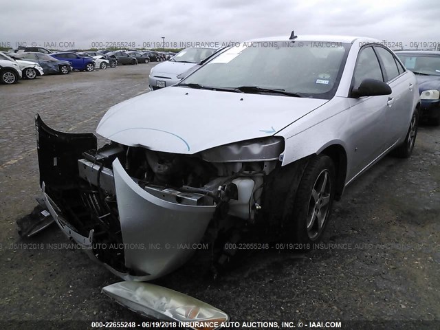 1G2ZG57N894135254 - 2009 PONTIAC G6 SILVER photo 2