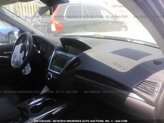 5FRYD4H40GB058464 - 2016 ACURA MDX TECHNOLOGY GRAY photo 5