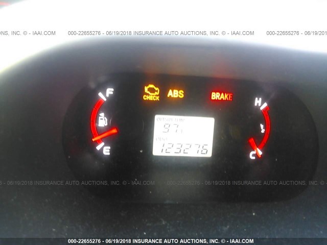 2T1KU40E69C174870 - 2009 TOYOTA COROLLA MATRIX  BLUE photo 7