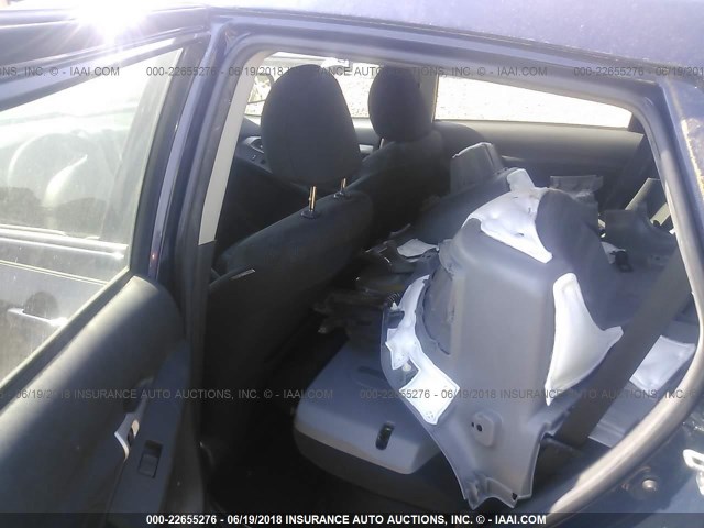 2T1KU40E69C174870 - 2009 TOYOTA COROLLA MATRIX  BLUE photo 8