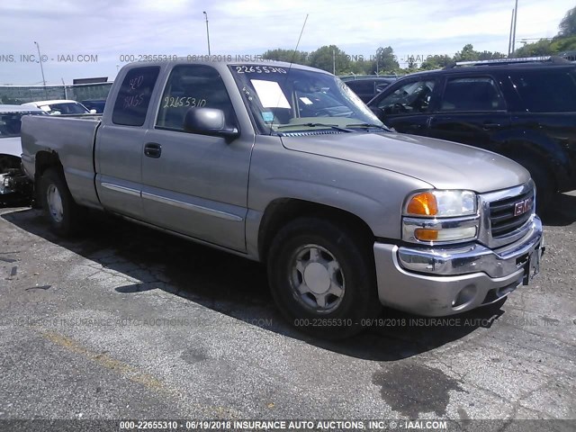 2GTEC19TX31394664 - 2003 GMC NEW SIERRA C1500 TAN photo 1