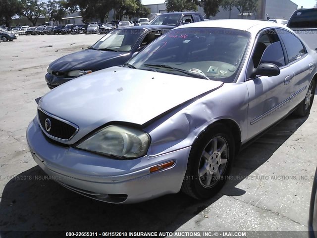 1MEFM50U02A650568 - 2002 MERCURY SABLE GS/GS PLUS SILVER photo 6