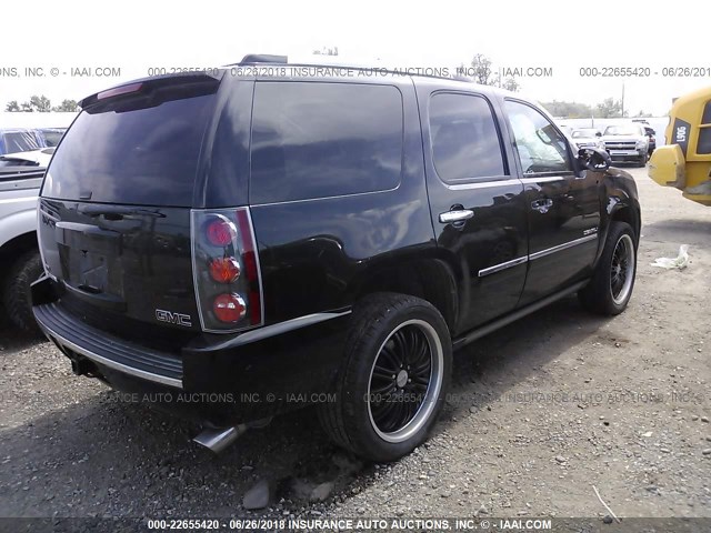 1GKS2EEF2CR249756 - 2012 GMC YUKON DENALI BLACK photo 4