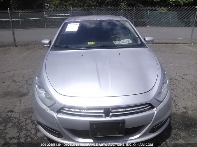 1C3CDFBA1DD150955 - 2013 DODGE DART SXT 银色 照片 6