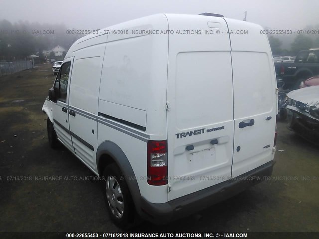 NM0LS7AN4CT095138 - 2012 FORD TRANSIT CONNECT XL WHITE photo 3