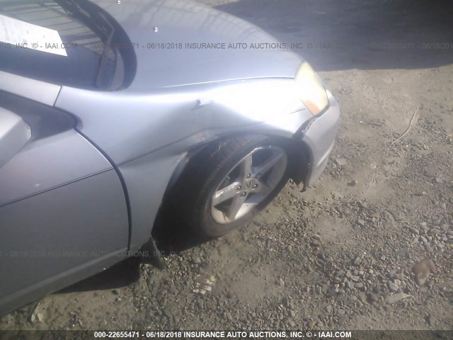 JH4DC54874S008286 - 2004 ACURA RSX SILVER photo 6