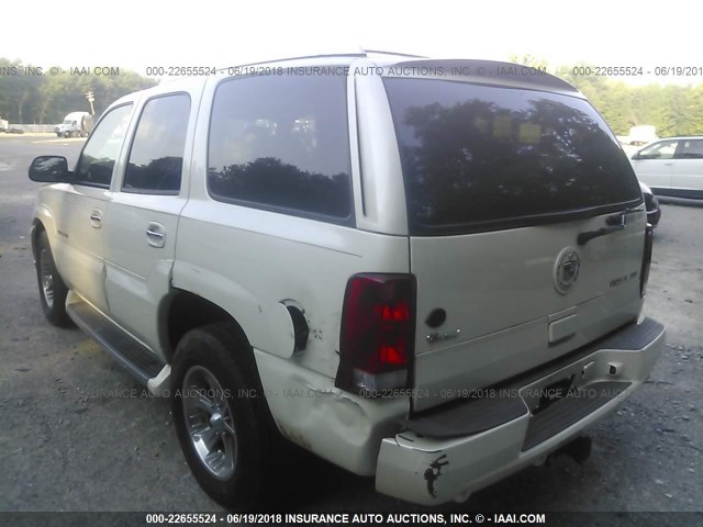 1GYEK63N74R118522 - 2004 CADILLAC ESCALADE LUXURY თეთრი ფოტო 3