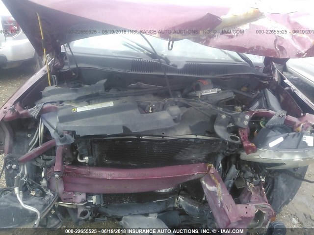 1C4NJCEB1CD715977 - 2012 JEEP COMPASS LATITUDE 红色 照片 10