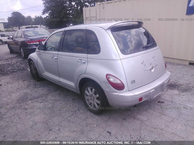 3A8FY68B56T326196 - 2006 CHRYSLER PT CRUISER LIMITED SILVER photo 3