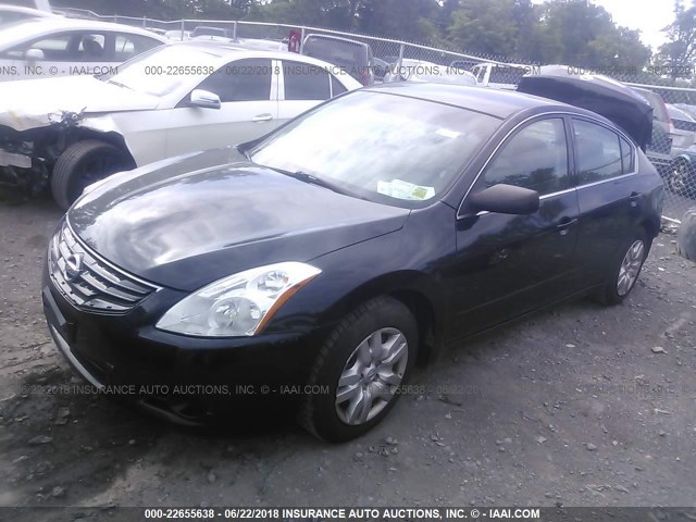 1N4AL2AP8BN466256 - 2011 NISSAN ALTIMA S BLACK photo 2