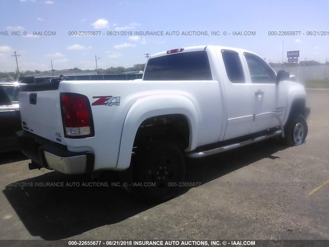 2GTEK190481309348 - 2008 GMC SIERRA K1500 WHITE photo 4