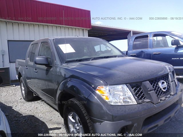 1N6AD0ER6CC431653 - 2012 NISSAN FRONTIER S/SV/SL/PRO-4X BLACK photo 1