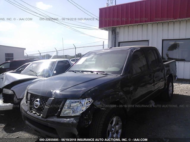 1N6AD0ER6CC431653 - 2012 NISSAN FRONTIER S/SV/SL/PRO-4X BLACK photo 2