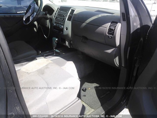 1N6AD0ER6CC431653 - 2012 NISSAN FRONTIER S/SV/SL/PRO-4X BLACK photo 5