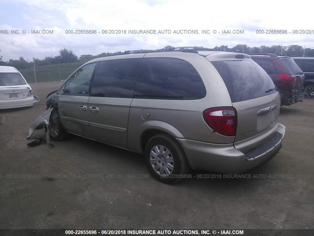 2A4GP44R06R753319 - 2006 CHRYSLER TOWN & COUNTRY LX GOLD photo 3