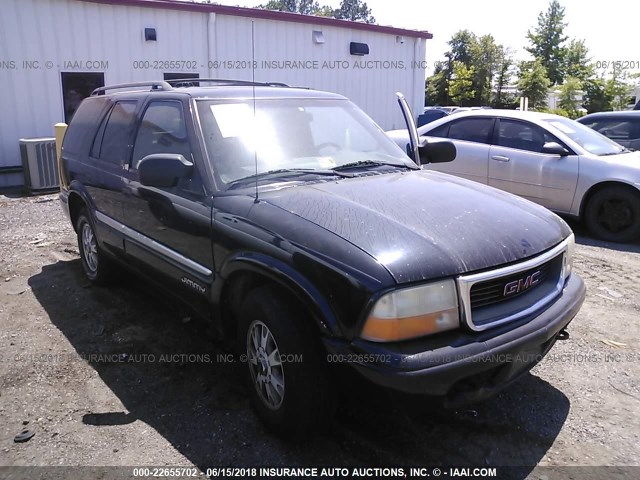 1GKDT13W1Y2224932 - 2000 GMC JIMMY / ENVOY  BLACK photo 1