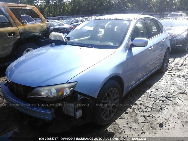 JF1GH6A62BH808695 - 2011 SUBARU IMPREZA 2.5I BLUE photo 2