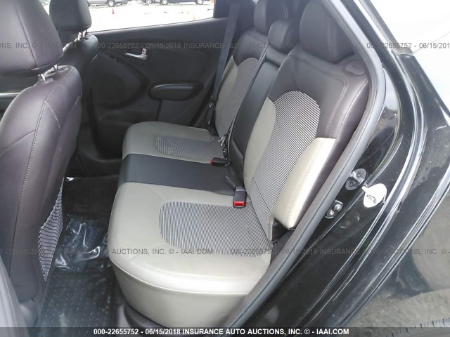 KM8JU3AC8DU651941 - 2013 HYUNDAI TUCSON GLS/LIMITED 黑色 照片 8